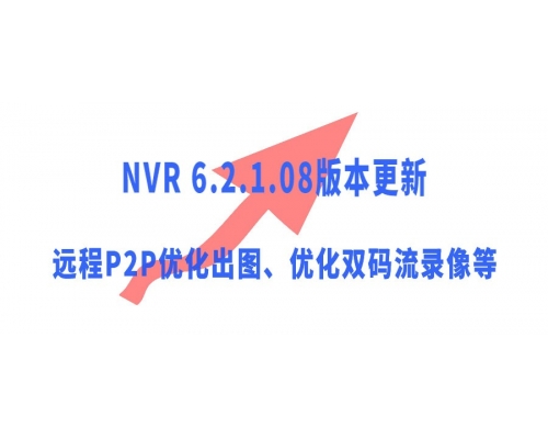 【技术篇】NVR 6.2.1.08版本更新说明